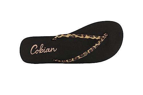 Cobian Womens Sandal Nias Bounce Flip Flop Leopard 9 Pair Of Shoes