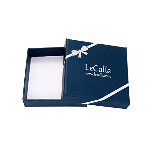 LeCalla 925 Sterling Silver Jewelry Classic Italian Earrings for Women