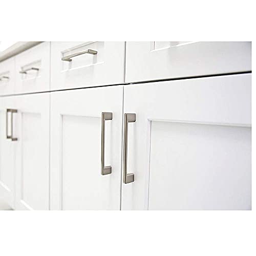 10 Pack Modern Solid Sleek Handles for Kitchen Cupboards Wardrobe Doors