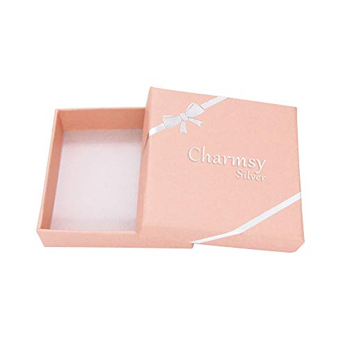 Charmsy 925 Sterling Silver Stud Earrings Classic Earring for Women 7mm