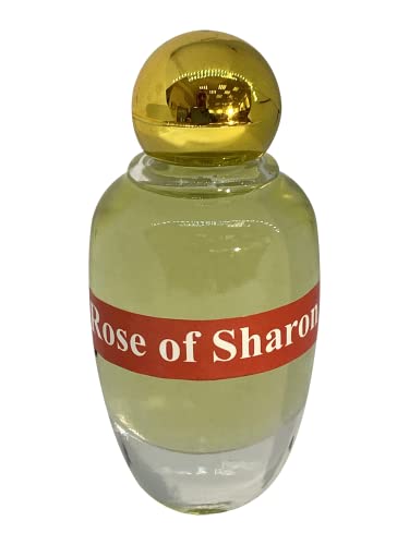 Ein Gedi Rose of Sharon Jerusalem Anointing Oil 0.4 Fl Oz 12ml Land of the Bible