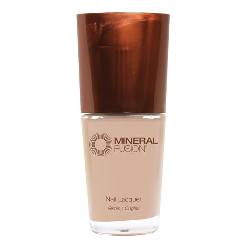 Mineral Fusion Nail Polish Barefoot Blush 0.33 Fl Oz Soft Taupe Lacquer