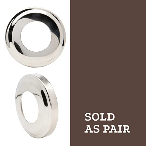 Stainless Steel Escutcheons for Pool Handrail Pack of 2