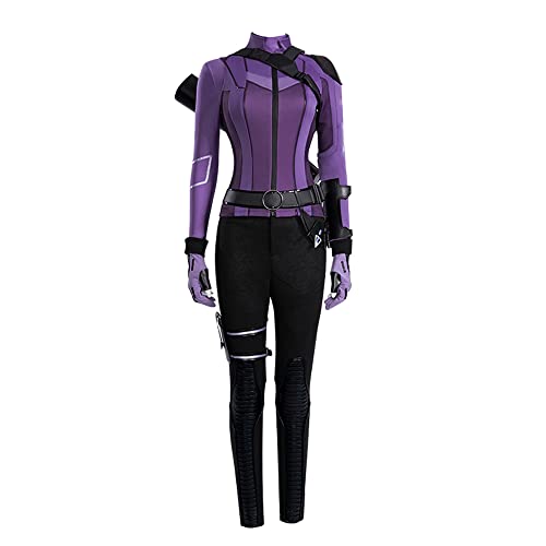 MZXDY Hawkeye Cosplay Costume, Kate Bishop Superhero Outfit for Halloween Masquerade Medium