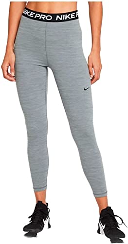 Nike Women Pro 365 Tights As1 Alpha Medium Regular Smoke Grey Black Pants