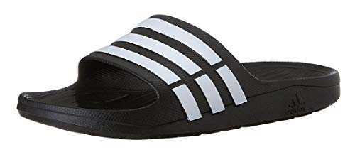Adidas Men Duramo Slide Sandal Black White Black 13 Medium US Pair of Shoes