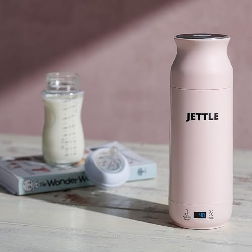 Pink Jettle Electric Kettle Portable 450ml Coffee Hot Tea Kettle Camping
