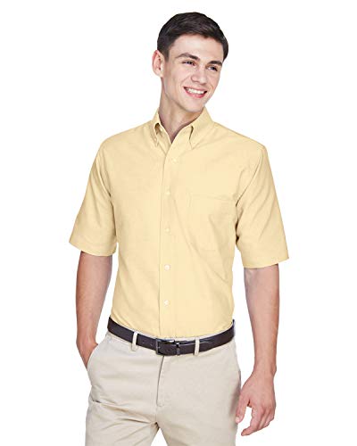 A Product Of Ultraclub Men's Classic Wrinkle Resistant Short Sleeve Oxford Bul