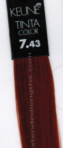 Keune Tinta Color 7.43 Permanent Hair Color