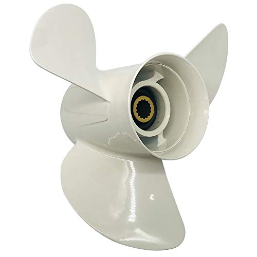 Captain Aluminum Outboard Propeller Fit Yamaha Engines 150-300HP 15 Tooth Spline RH (14x19)