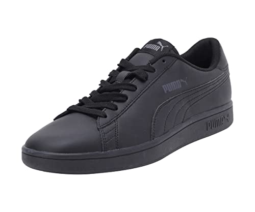 Puma Unisex Adults Smash V2 L Low Top Sneakers Black 6.5 Uk 37 Eu Pair of Shoes