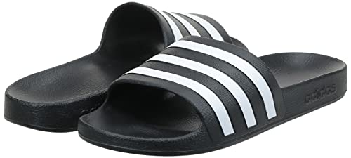 Adidas Men Adilette Aqua Color Core Black White Core Black 7 US Pair of Shoes