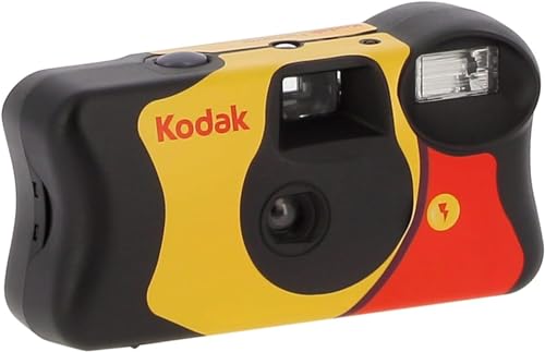 kodak 3920949 Fun Saver Single Use Camera with Flash (Yellow/Red)