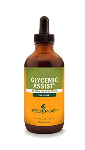 Herb Pharm Glycemic Assist Liquid Herbal Formula Liquid Extracts 4 Ounce