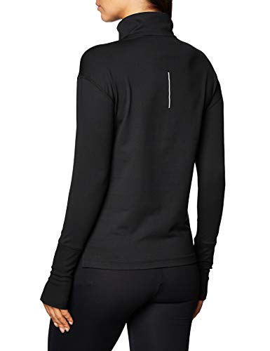 Nike Element Black 1 2 Zip Collared Running Top Small