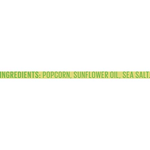 Angie's BOOMCHICKAPOP Sea Salt Popcorn 4.8 oz Bag Pack of 12