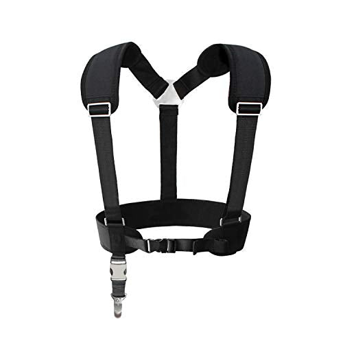 EDOU Pressure Washer Wand Belt Support - Adjustable Two-Shoulder Strap Harness for Telescoping Spray - Ideal for 18-24 ft Extension Wand