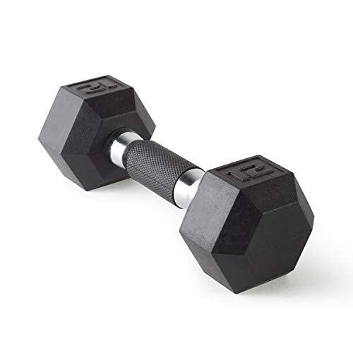 CAP Barbell PVC Coated Dumbbell, Single 12 pound