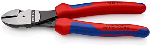 KNIPEX KPX7402200 Tools High Leverage Diagonal Cutters Multi-Component 8 inches