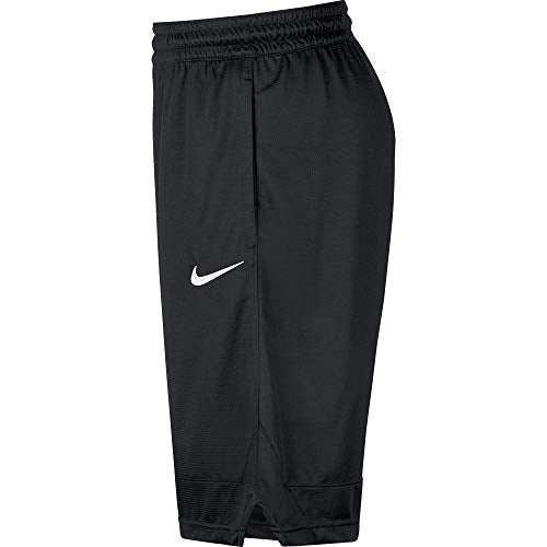 Nike Dri-FIT Icon, Men's basketball shorts, Athletic shorts with side pockets, Black/Black/White, L-T