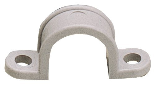 Gardner Bender GCC-310 2-Hole Heavy Duty Conduit Strap, 1.315 In, Plastic, Gray, 1-Inch, Grey, (10 Count)