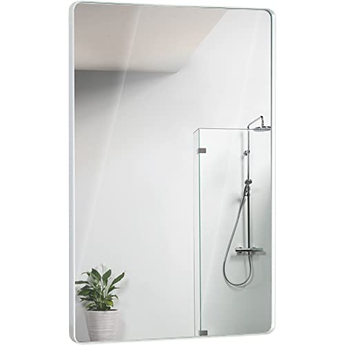 Hamilton Hills 24x36 Gold Metal Frame Mirror Bathroom Vanity Decor