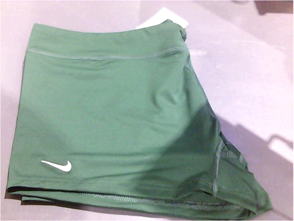 Nike Womens 108720-341 Stretch Strap Elastic Shorts Size XXLarge Dark Green