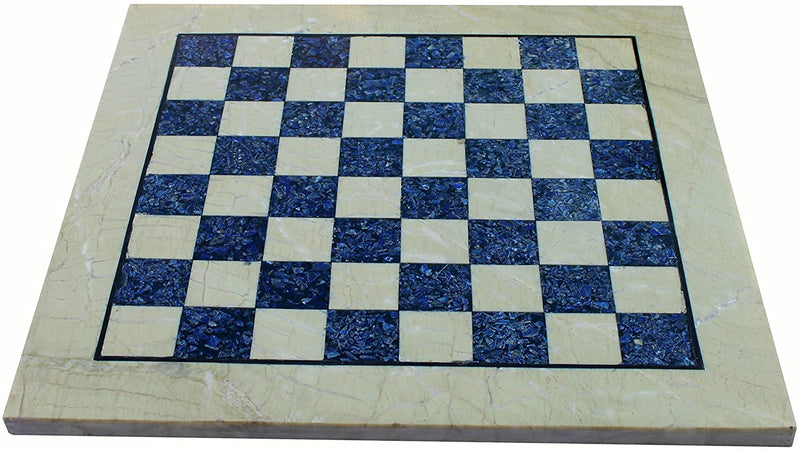 Stonkraft 15 X 15 Inch Collectible Chess Game Board Set Made Australian Marble