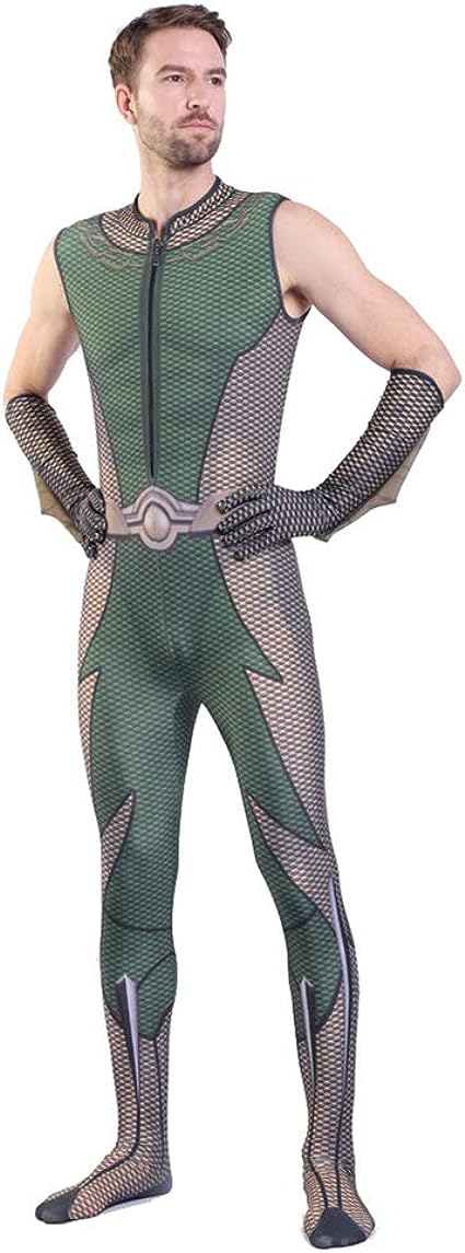 The Boys Cosplay Costume The Deep Cosplay Fancy for Adult Kids XLarge