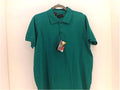 UltraClub Womens Classic Polo Regular Short Sleeve Tops Size XLarge Dark Green