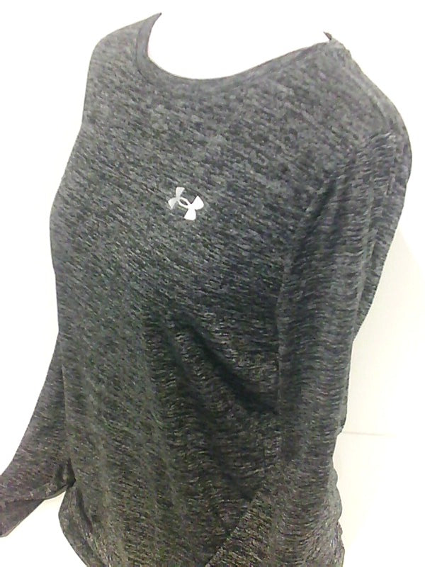 Under Armour Womens TECH TWIST CREW Stretch Strap Long Sleeve Top Size Small