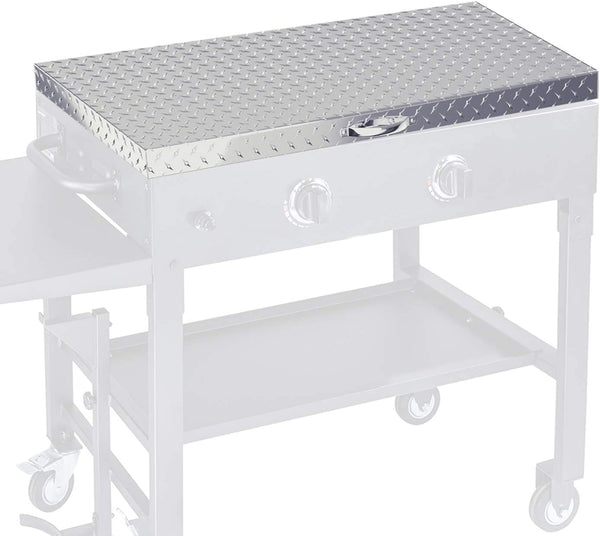 Griddle Cover 28 Inch Aluminum Diamond Plate