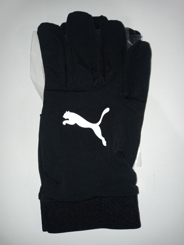 Puma Unisex Size 11 Black Field Player Gloves & Mittens