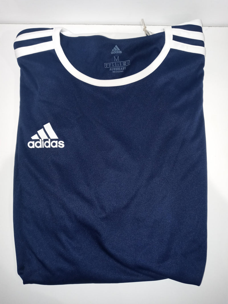 Adidas Men Size Medium Blue/white Entrada 18 Jsy T-shirt