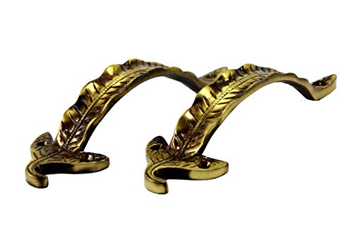 Esplanade Brass Designer Handle Brass Door Pullsleaf Pai
