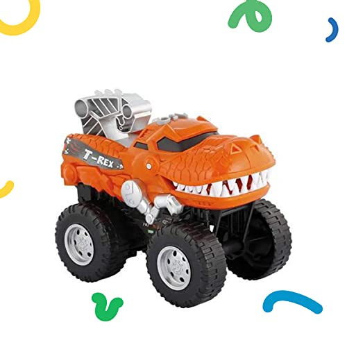 Powerful Dinosaur Monster Truck TRex Battery Powered with Lights and Sounds