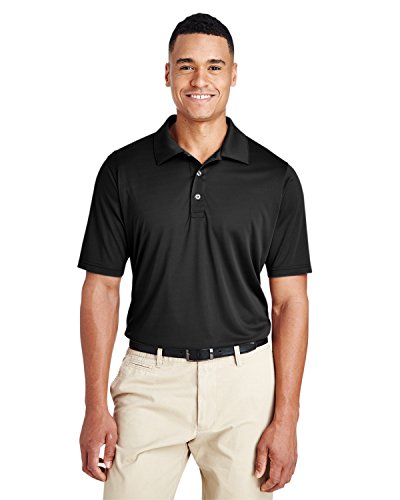 Team 365 Men's Zone Performance Polo X-Small BLACK