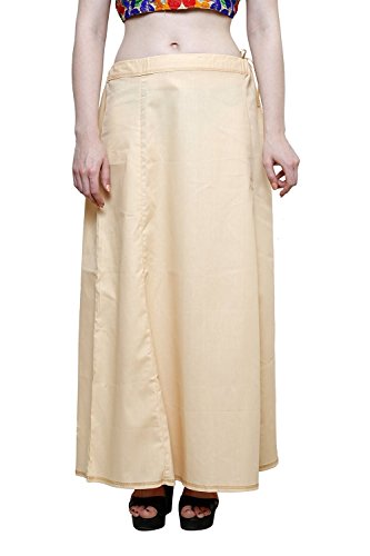 CRAFTSTRIBE Women Petticoat Cotton Saree Inskirt Underskirt Sari