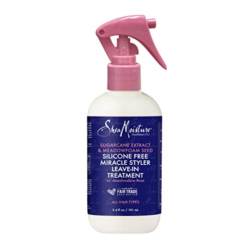 Sheamoisture Silicone Free Miracle Styler Leave in Hair Treatment Trvl 3.4 Fl Oz