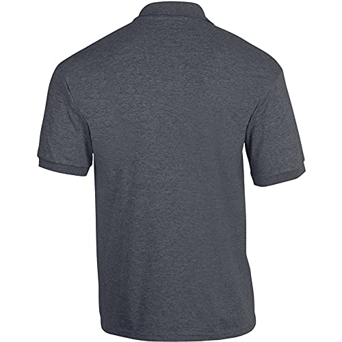 Gildan Adult DryBlend Jersey Short Sleeve Polo Shirt (S) (Red)