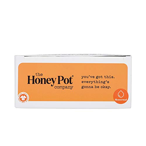 The Honey Pot Organic Unscented Tampons - Natural, Plant-Based, Feminine Menstrual Products - Chlorine Free Hypoallergenic - Bio Plastic Applicator - Super Absorbency Unscented Tampons - 18 Count
