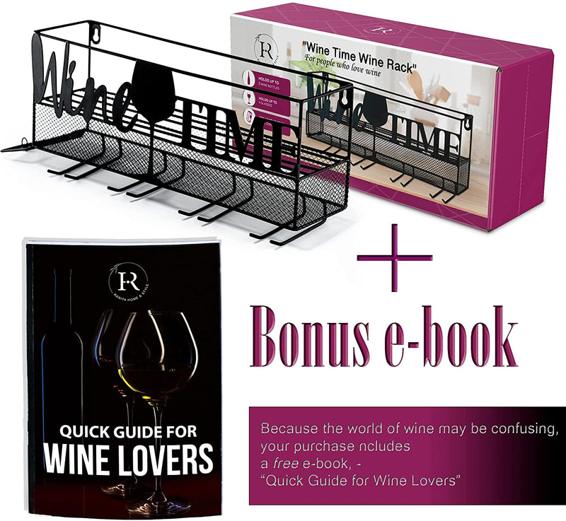 Ranita Home & Style - Wine Rack Wall Mounted - Wine Cork Holder