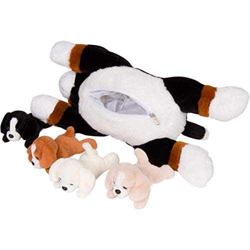 PixieCrush Snugababies Puppy Stuffed Animals for Girls Ages 3 4 5 6 7 8 Years