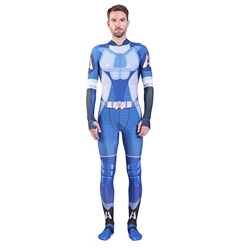 MZXDY A Train Cosplay Costume The Boys Trainer Bodysuits for Halloween Large
