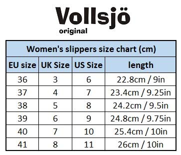 Vollsjö Women Slippers Made of Felt, House Shoes Light Gray Shoes for Ladies, Comfortable House Footwear, Felt Slippers, Casual Shoes, Home Slippers, Made in The EU, 5, Grey