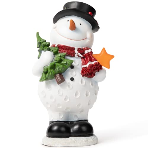 VP Home LED Snowman Figurines Festive Indoor Christmas Decor