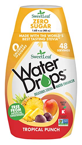 SweetLeaf WaterDrops, Tropical Punch, 1.62 Fl Oz (Pack of 1)