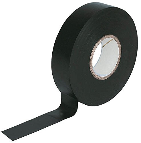 Generic 00351920BKST10 PVC Tape 20m Length x 19mm Width Black