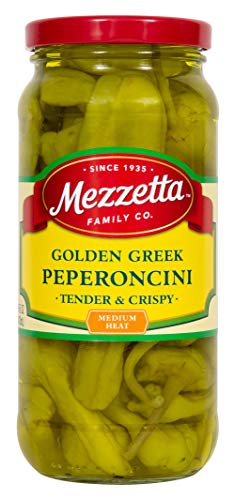 Mezzetta Golden Greek Peperoncini, Whole, 16 Ounce