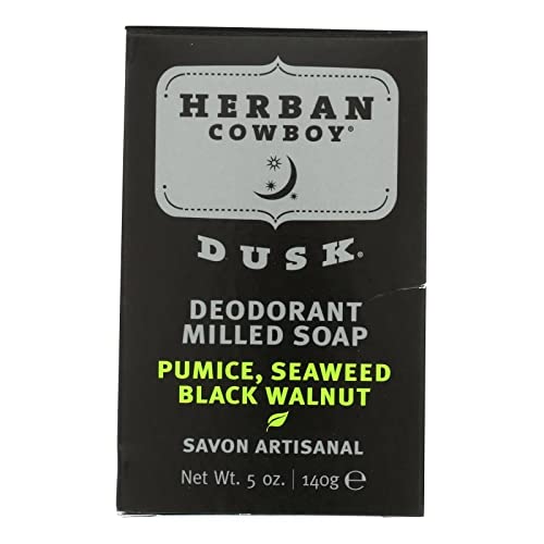 Herban Cowboy Milled Bar Soap Men's Soap Dusk 1 Pack